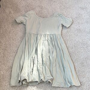 Kyte Baby Aloe Green swing dress